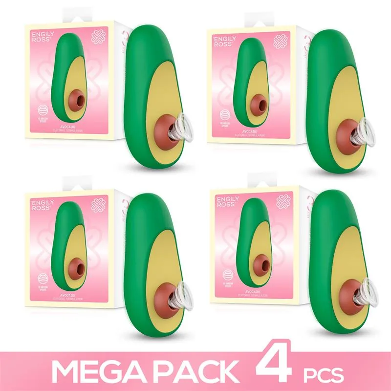 Sugador de Clítoris Avocado Engily Ross (Pack de 4)