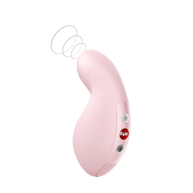 Sugador de Clítoris Luna Air Pulse com Vibração Fun Factory Rosa Suave — vista 2 de 4