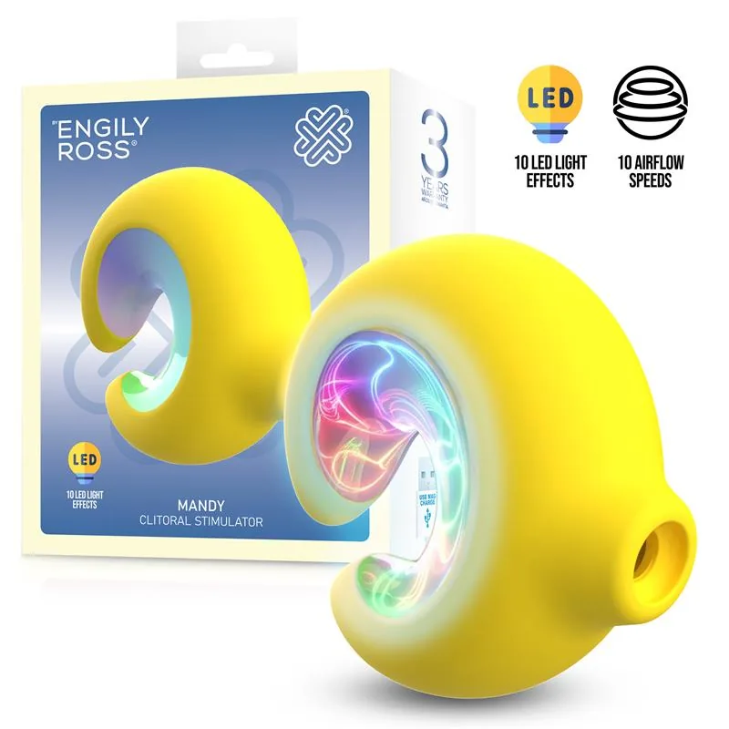 Sugador de Clítoris Mandy com Luz LED Engily Ross