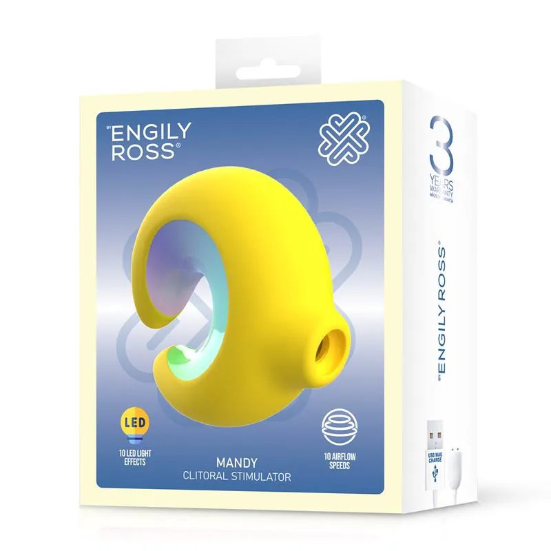 Sugador de Clítoris Mandy com Luz LED Engily Ross — vista 9 de 9