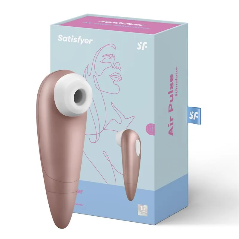 Sugador de Clítoris Number One Next Gen Satisfyer Ouro Rosa