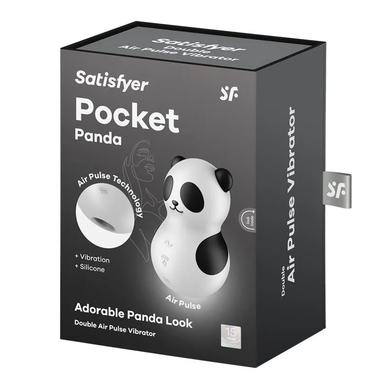 Sugador de Clítoris Pocket Panda com Vibração Satisfyer — vista 7 de 7