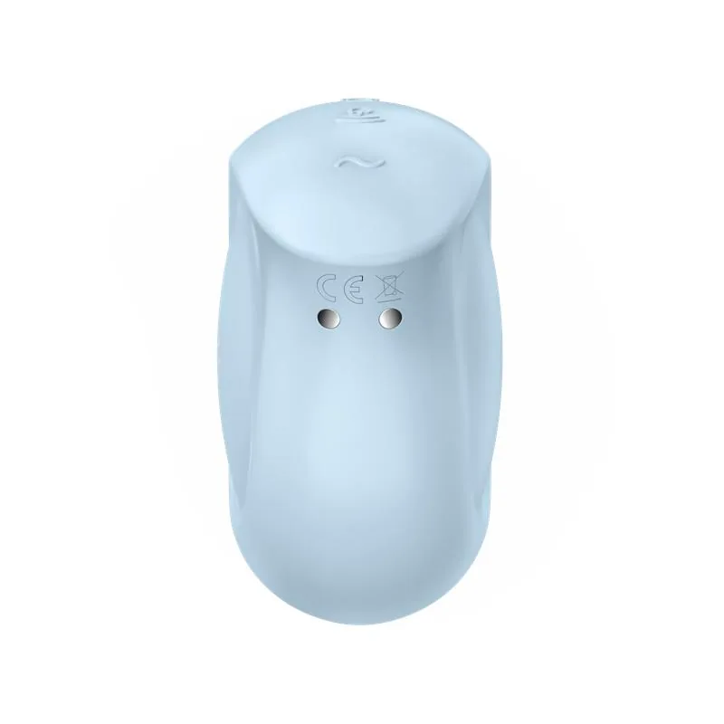 Sugador de Clítoris Sugar Rush com Vibração Satisfyer Azul — vista 4 de 7