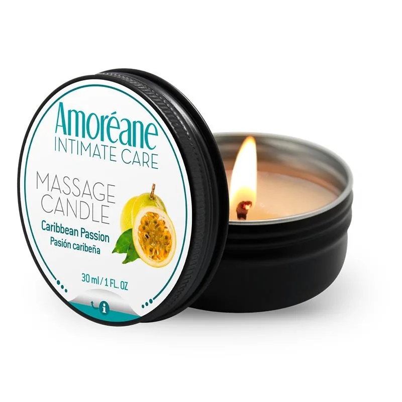 Vela de Massagem Caribbean Passion Maracujá 30 ml Amoreane