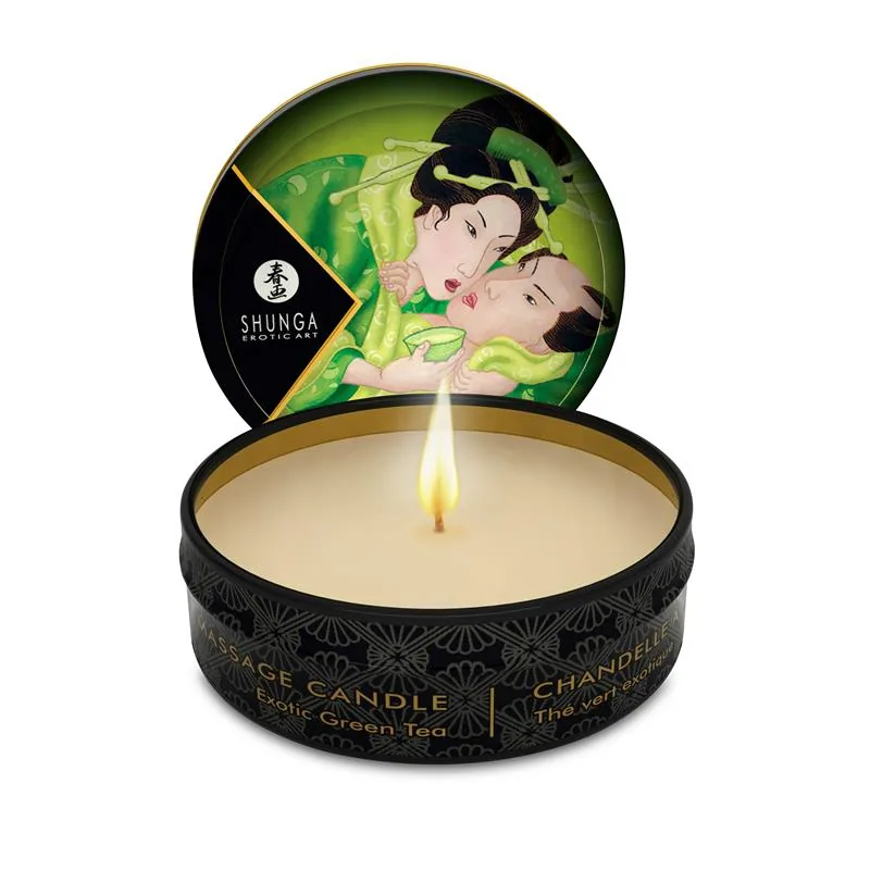 Vela de Massagem Mini Chá Verde 30 ml Shunga