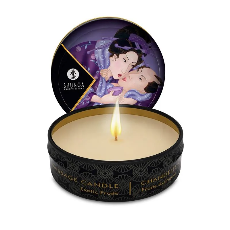 Vela de Massagem Mini Frutas Exóticas 30 ml Shunga