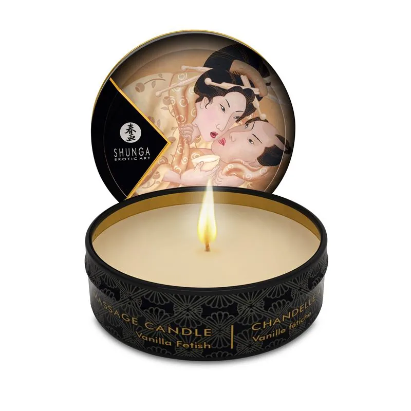 Vela de Massagem Mini Shunga Baunilha 30 ml