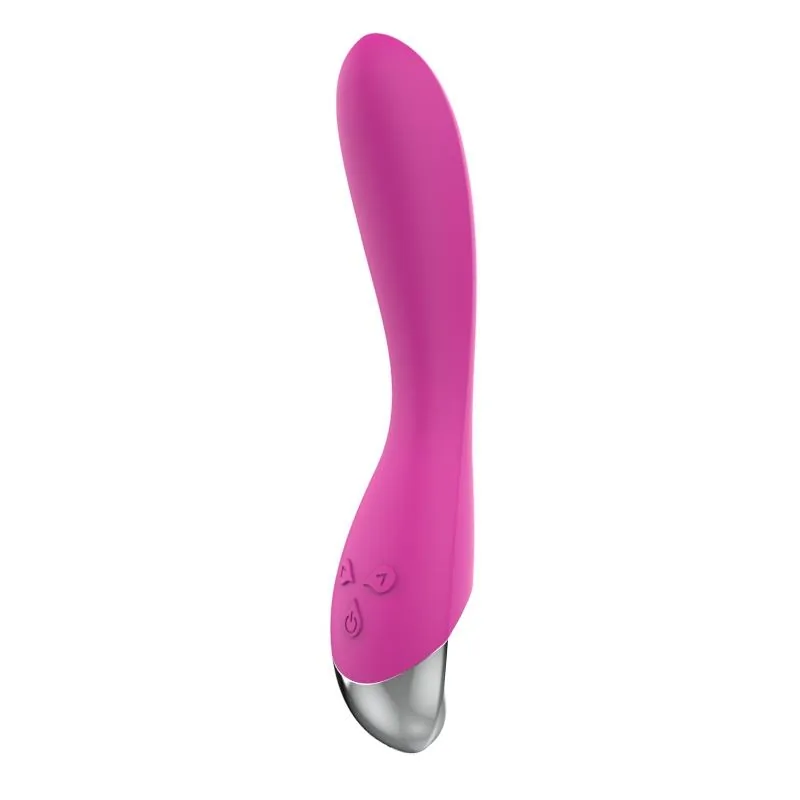 Vibrador com 6 Funções USB Rosa A-Gusto