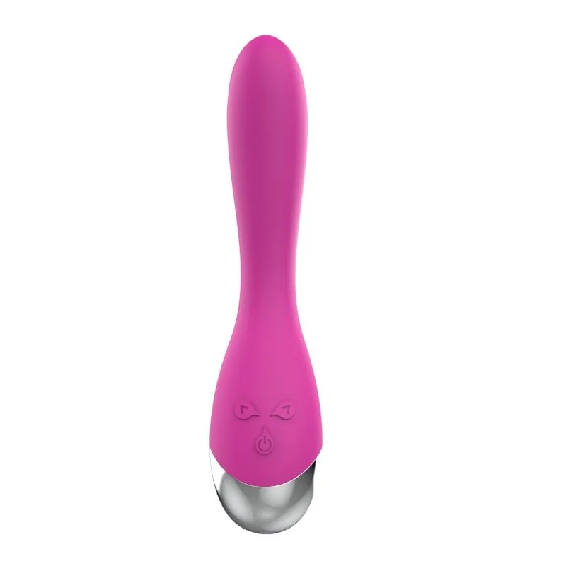 Vibrador com 6 Funções USB Rosa A-Gusto — vista 2 de 5