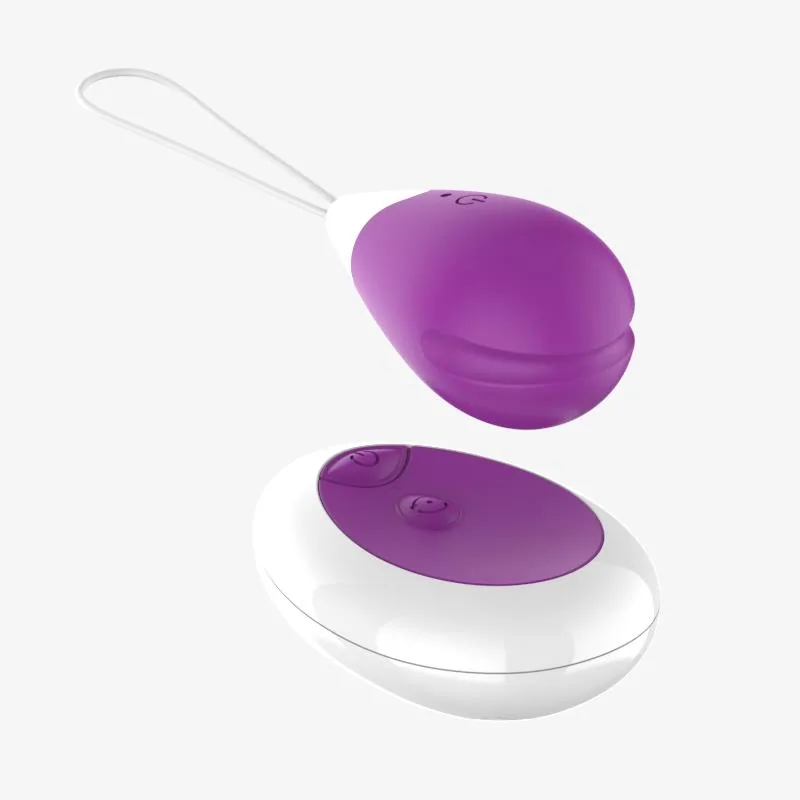 A-Gusto Ovo Vibrador com Comando Roxo — vista 2 de 3
