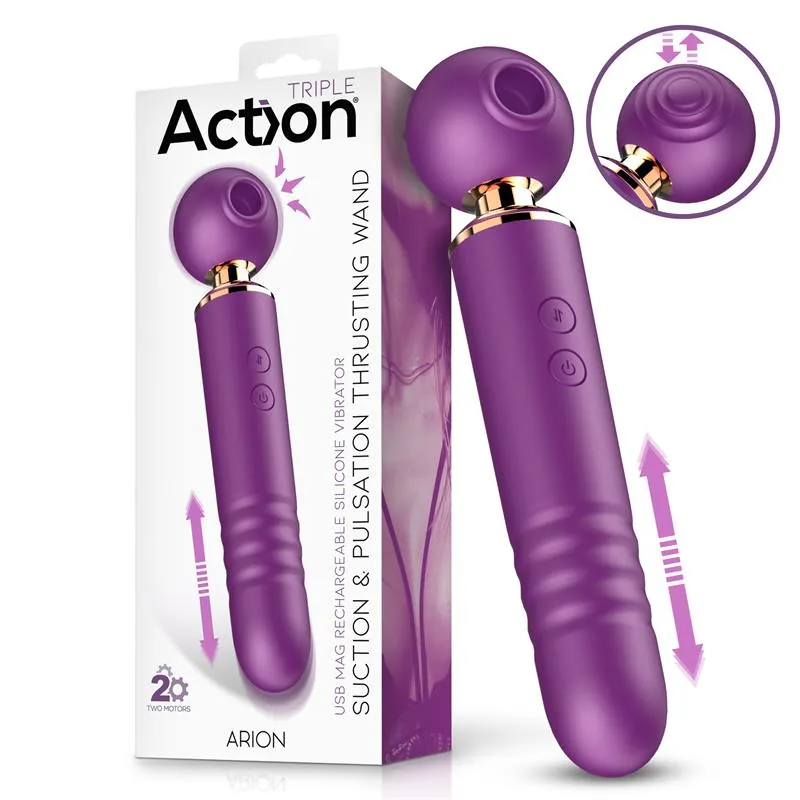 Action Arion Massajador Sucção e Vaivém