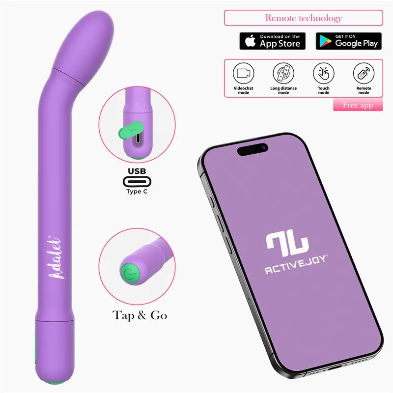 Adalet Gently Estimulador Ponto G com App Lavanda