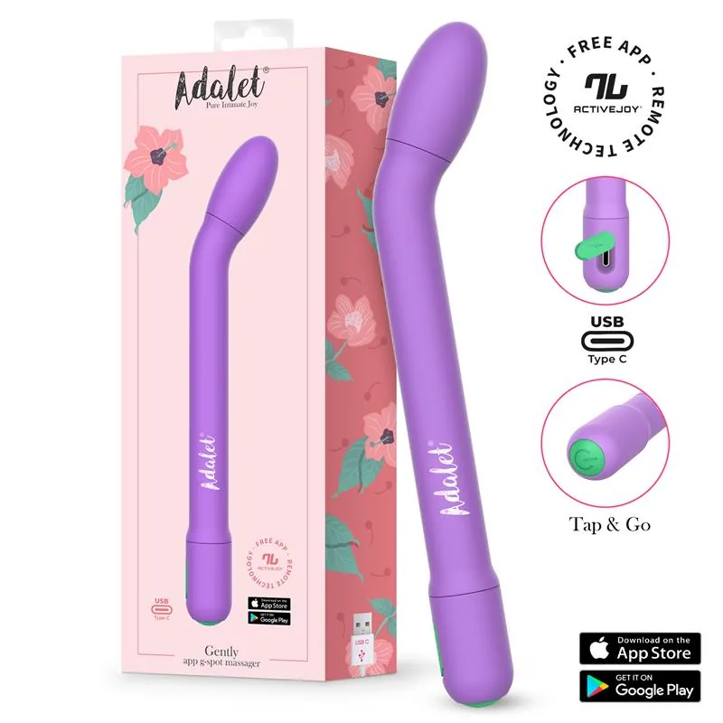 Adalet Gently Estimulador Ponto G com App Lavanda — vista 2 de 3