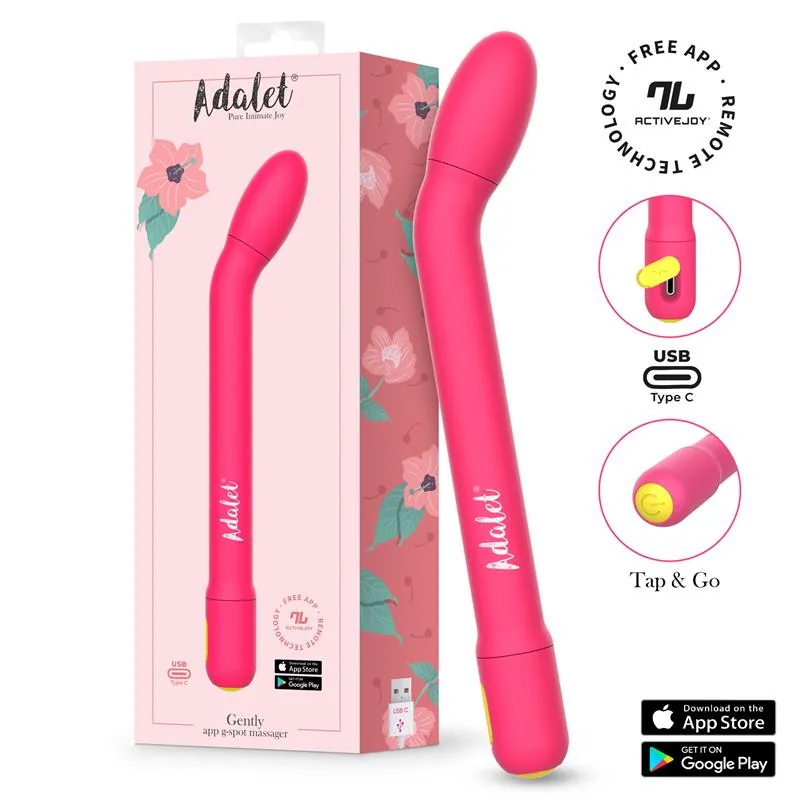 Adalet Gently Estimulador Ponto G com App Rosa — vista 2 de 3