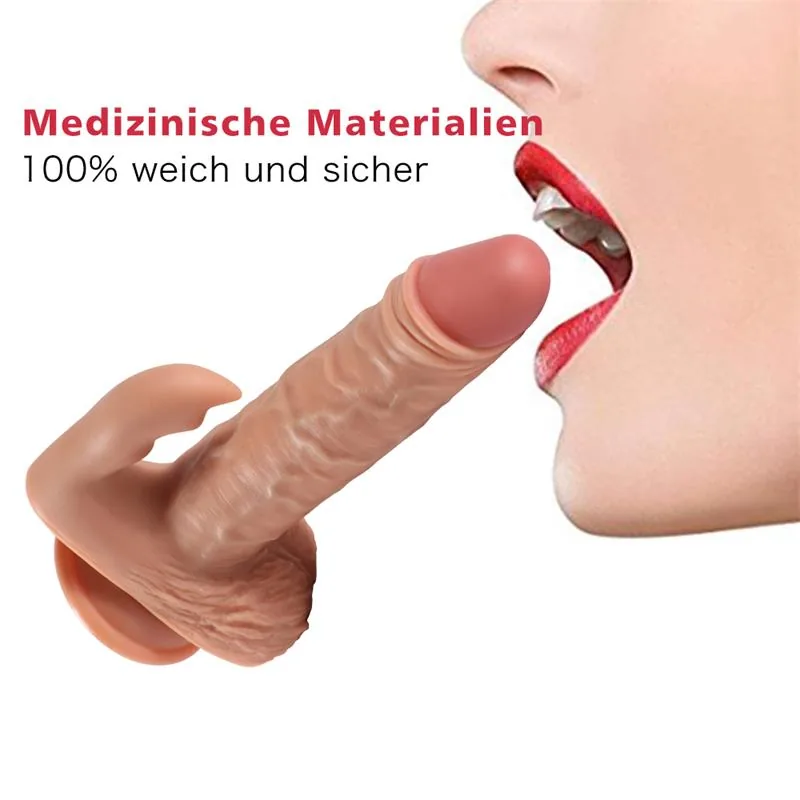Vibrador Austin com 10 Modos e Estimulador de Clítoris SheQu — vista 4 de 9