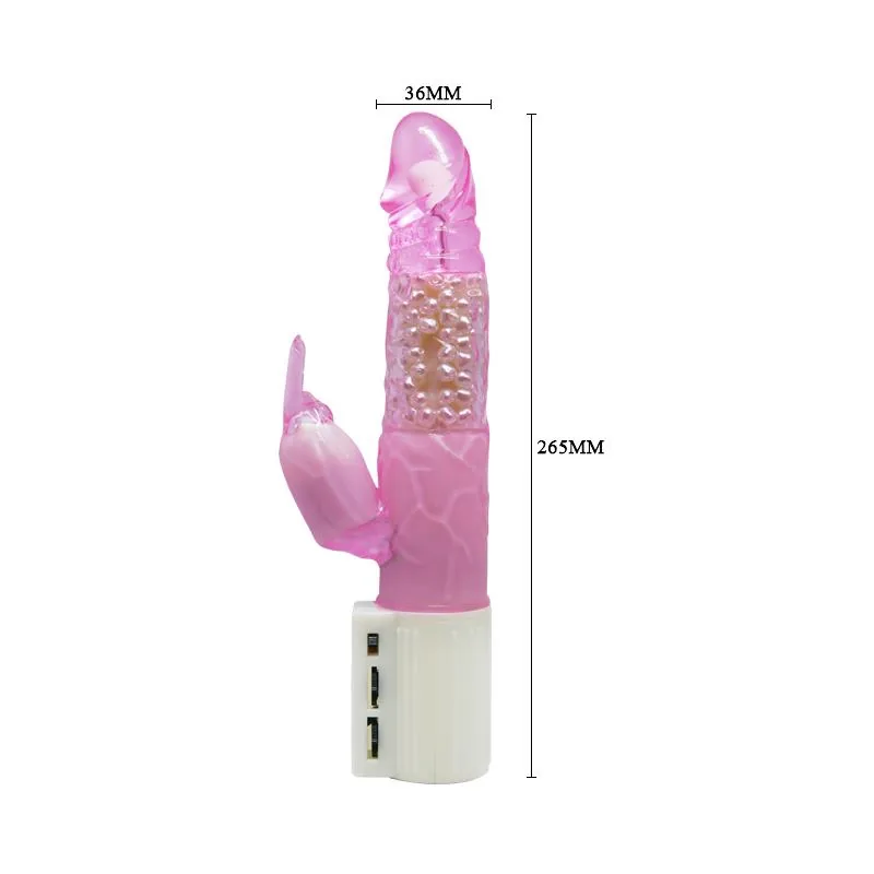 Vibrador Baile Transparente Rosa — vista 5 de 8