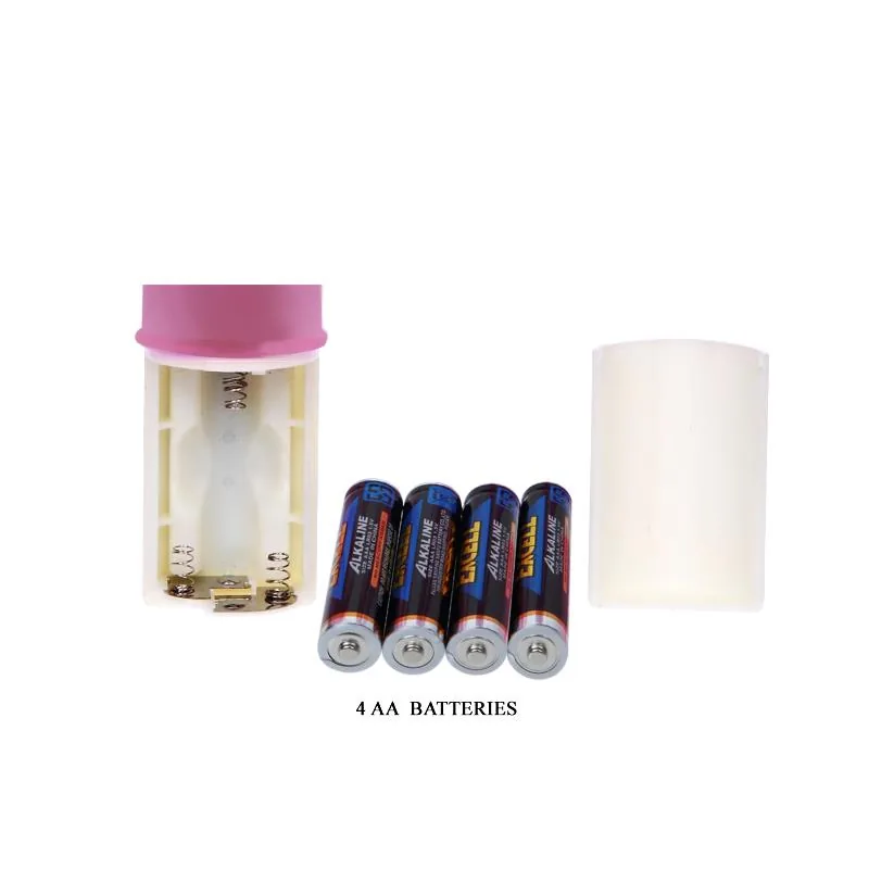 Vibrador Baile Transparente Rosa — vista 6 de 8