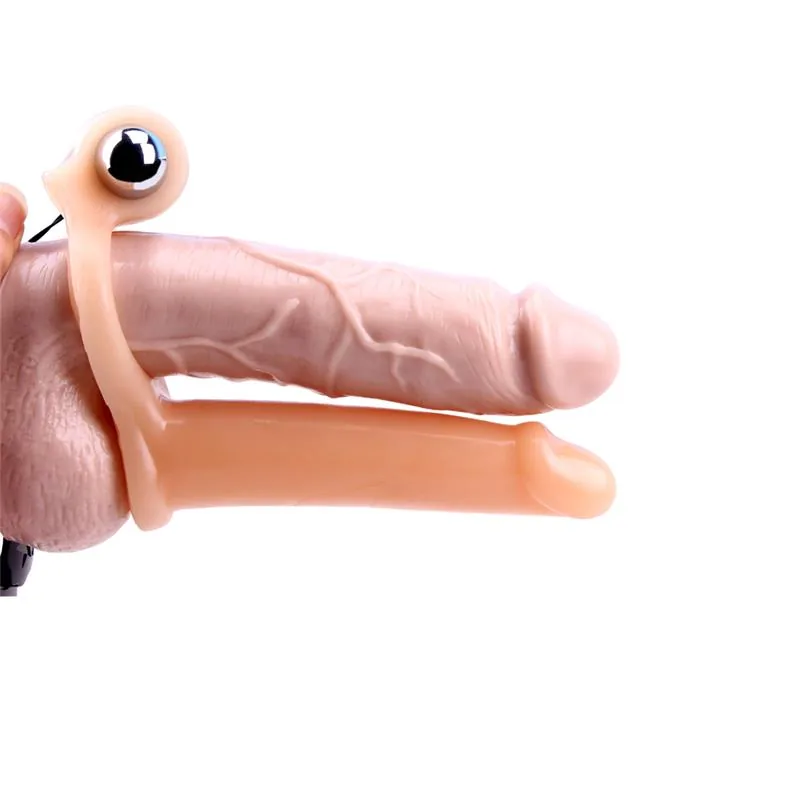Vibrador Bainha para o Pénis 15,5 cm Cor Natural Chisa — vista 3 de 7