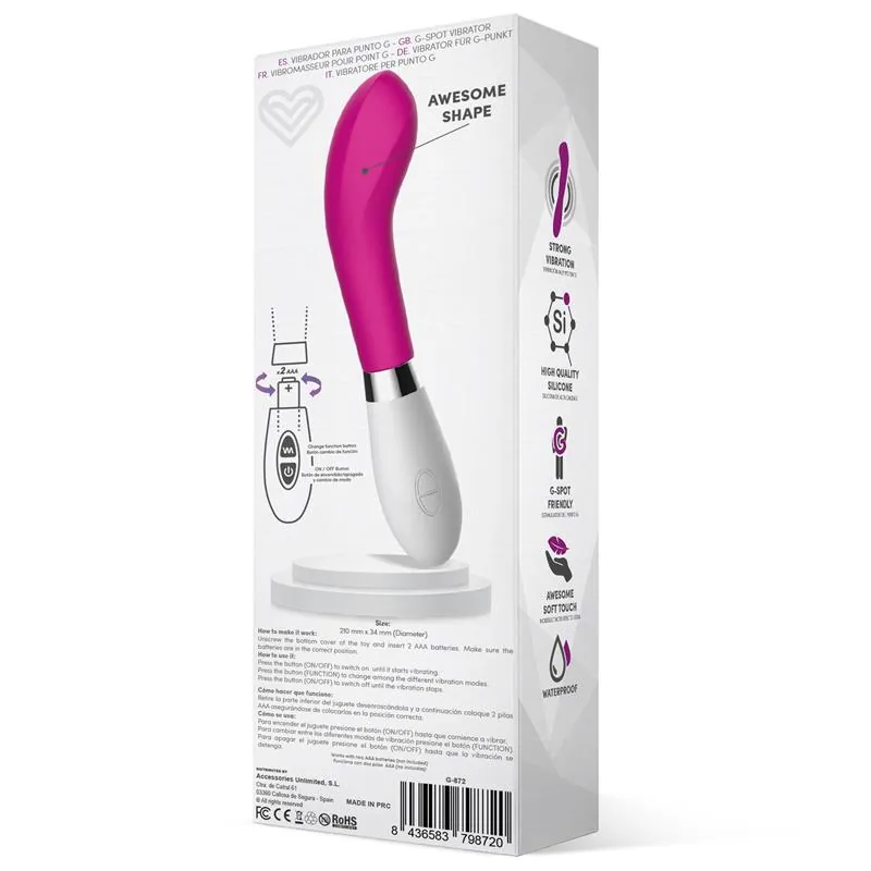 Vibrador Benty em Silicone Rosa LateToBed — vista 3 de 4