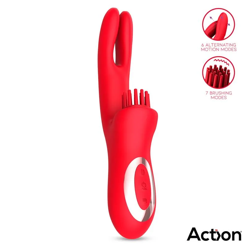 Vibrador Bilma com Movimentos Alternados e 4 Motores Action — vista 2 de 10