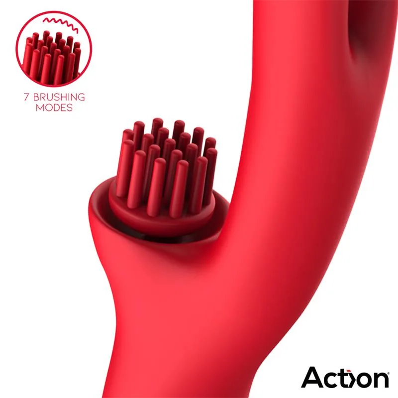 Vibrador Bilma com Movimentos Alternados e 4 Motores Action — vista 4 de 10