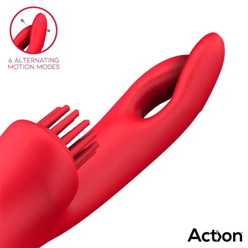 Vibrador Bilma com Movimentos Alternados e 4 Motores Action — vista 5 de 10