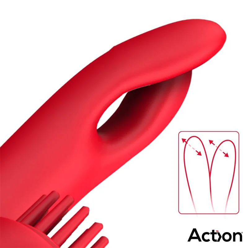 Vibrador Bilma com Movimentos Alternados e 4 Motores Action — vista 7 de 10