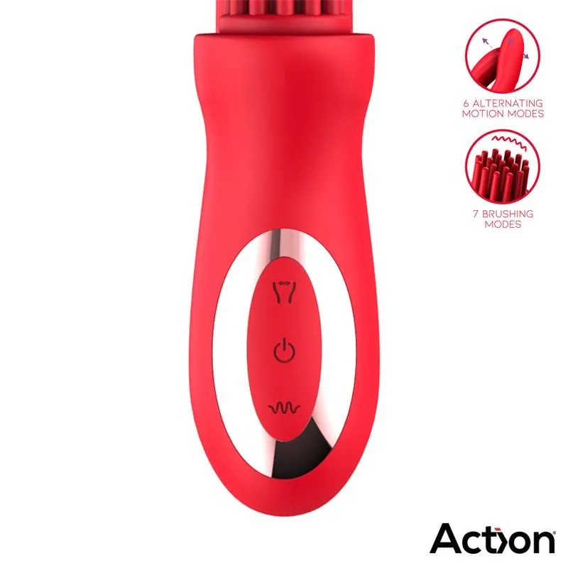 Vibrador Bilma com Movimentos Alternados e 4 Motores Action — vista 8 de 10