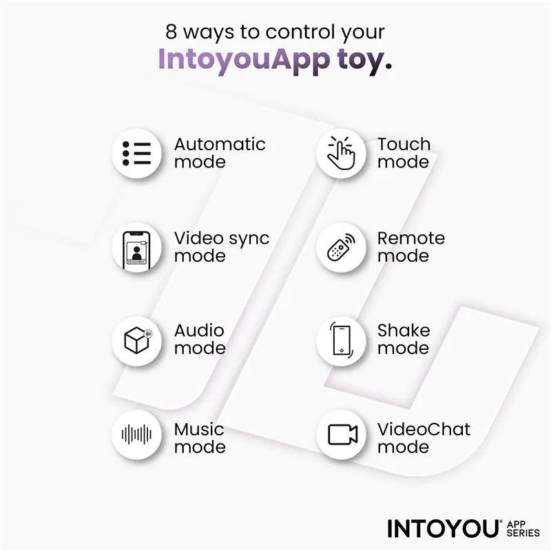 Vibrador Borboleta Wingy com Aplicação Roxo IntoYou — vista 7 de 9