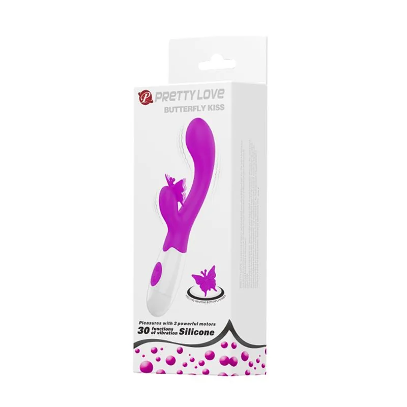 Vibrador Butterfly Kiss Prettylove — vista 8 de 8