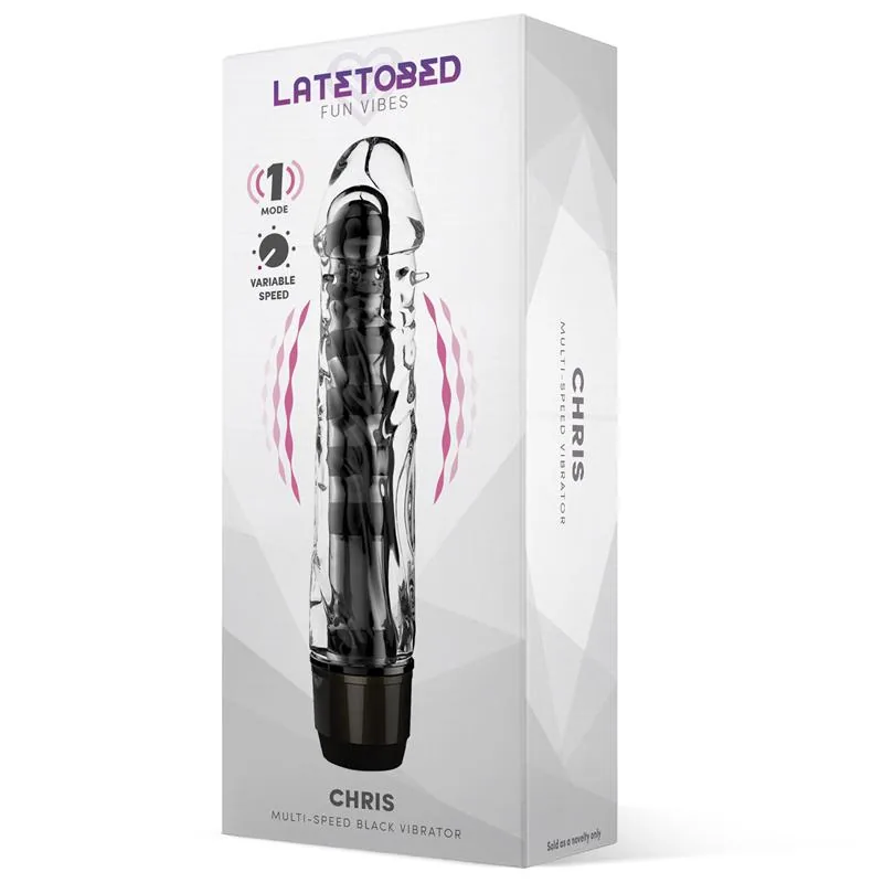 Chris Vibrador Multivelocidade Preto — vista 2 de 3