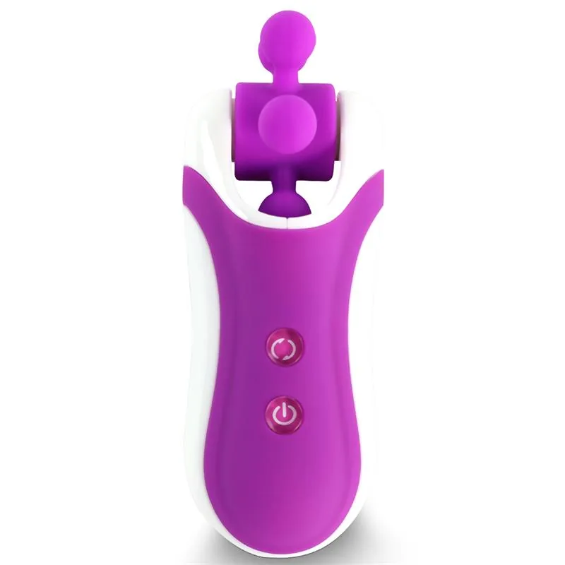 Vibrador Clitella para Estímulo Oral com Acessórios Roxo FeelzToys — vista 2 de 6
