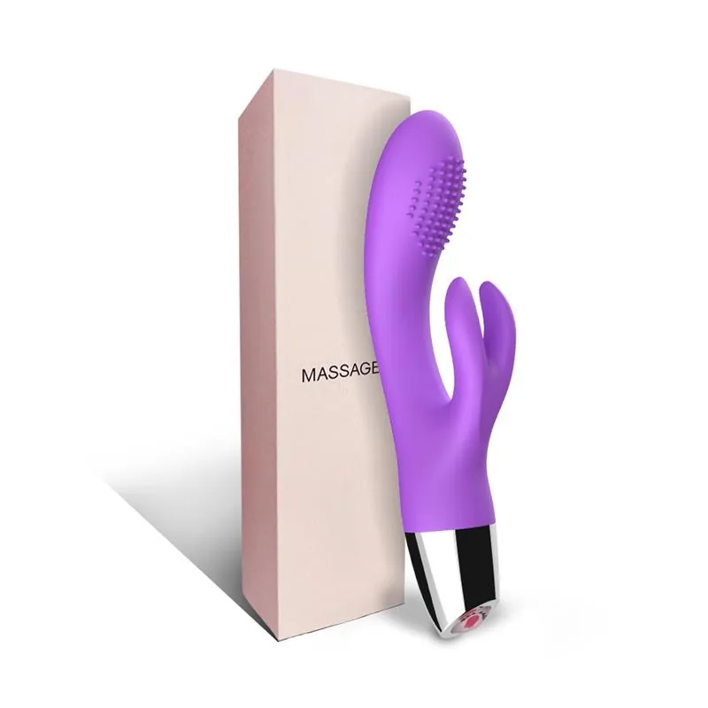 Vibrador Coelho Flexível Roxo Urban Sky — vista 3 de 10