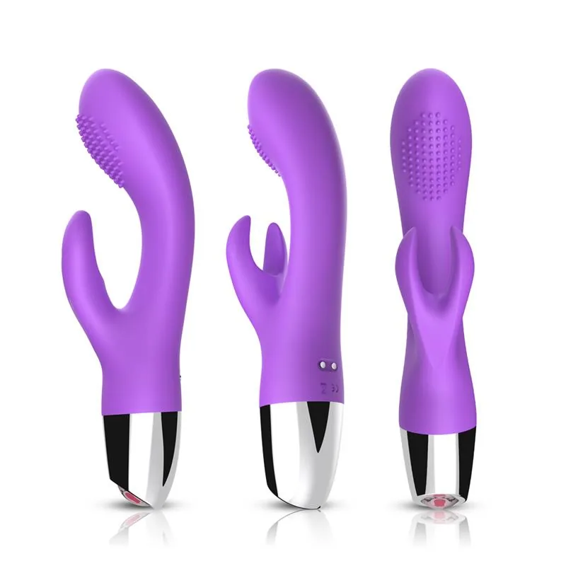 Vibrador Coelho Flexível Roxo Urban Sky — vista 8 de 10
