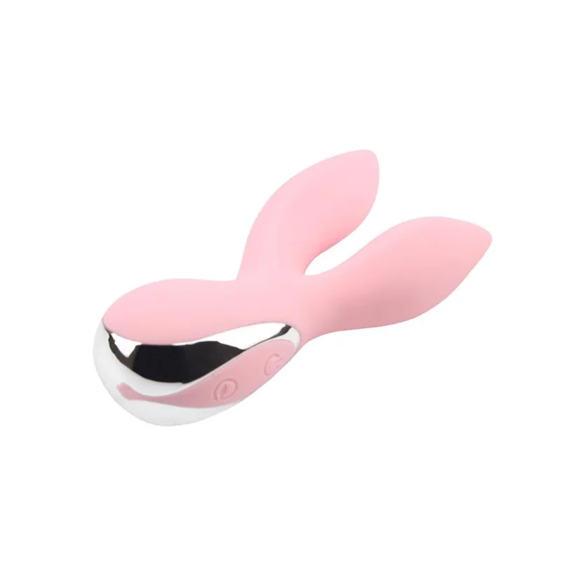 Vibrador Coelho Oh My Rabbit em Silicone Rosa Chisa — vista 4 de 6