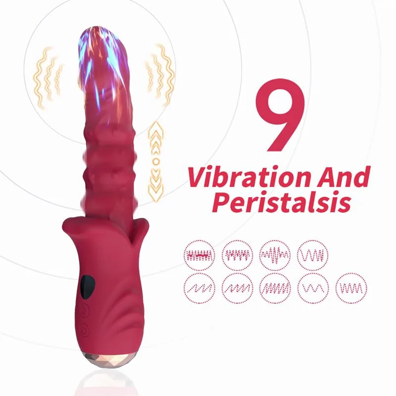 Vibrador com Aquecimento e Movimento Vertical com Ecrã Digital Urban Sky — vista 7 de 10