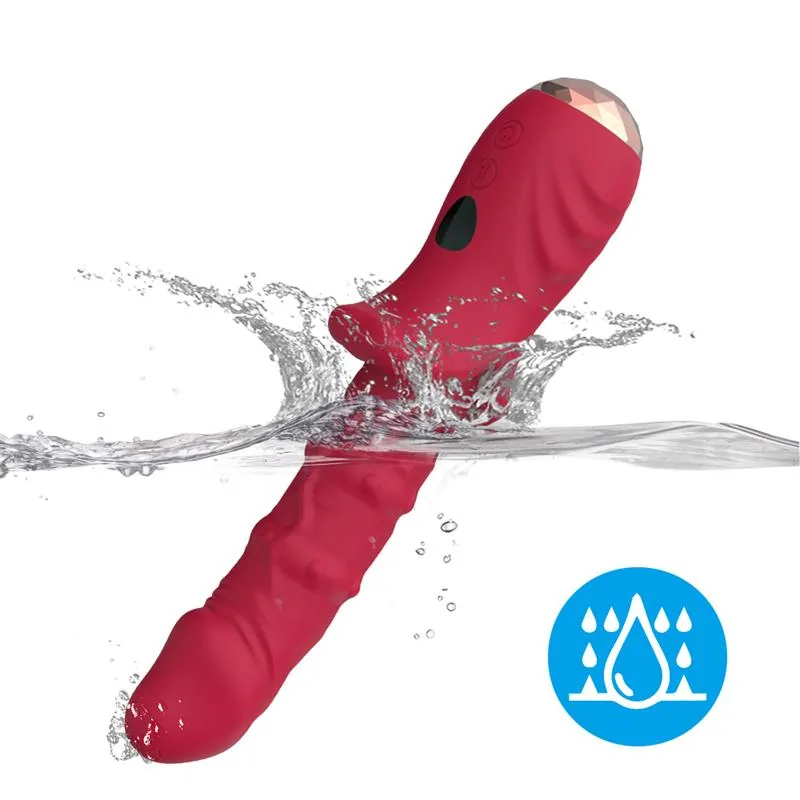 Vibrador com Aquecimento e Movimento Vertical com Ecrã Digital Urban Sky — vista 8 de 10