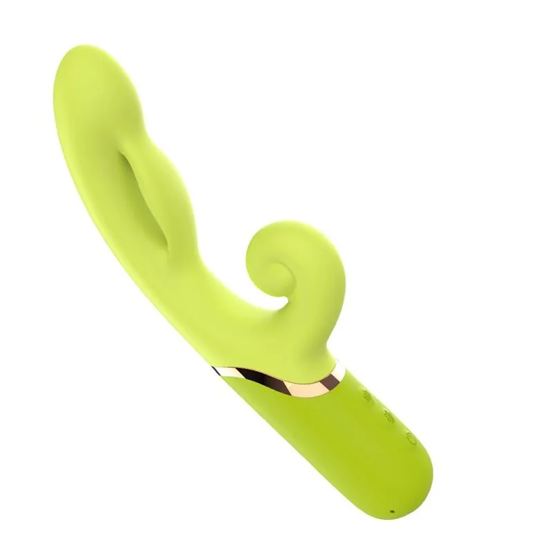 Vibrador com Função de Insuflar Verde Urban Sky