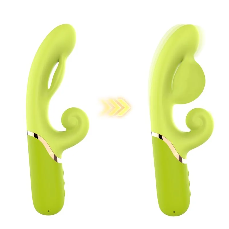Vibrador com Função de Insuflar Verde Urban Sky — vista 3 de 11
