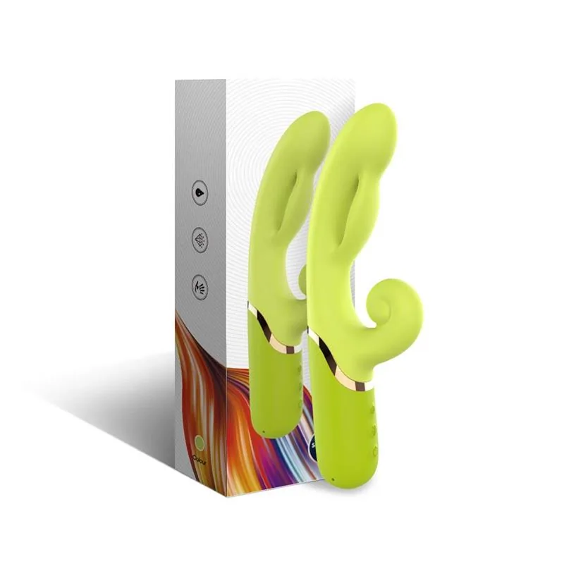 Vibrador com Função de Insuflar Verde Urban Sky — vista 4 de 11
