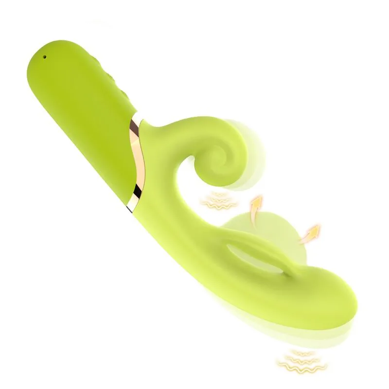 Vibrador com Função de Insuflar Verde Urban Sky — vista 5 de 11