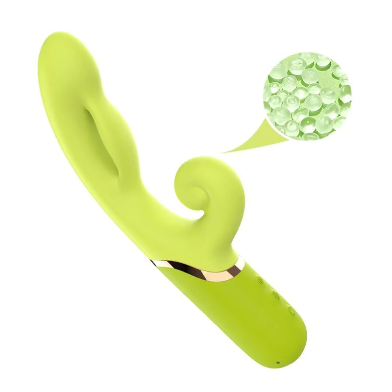 Vibrador com Função de Insuflar Verde Urban Sky — vista 6 de 11