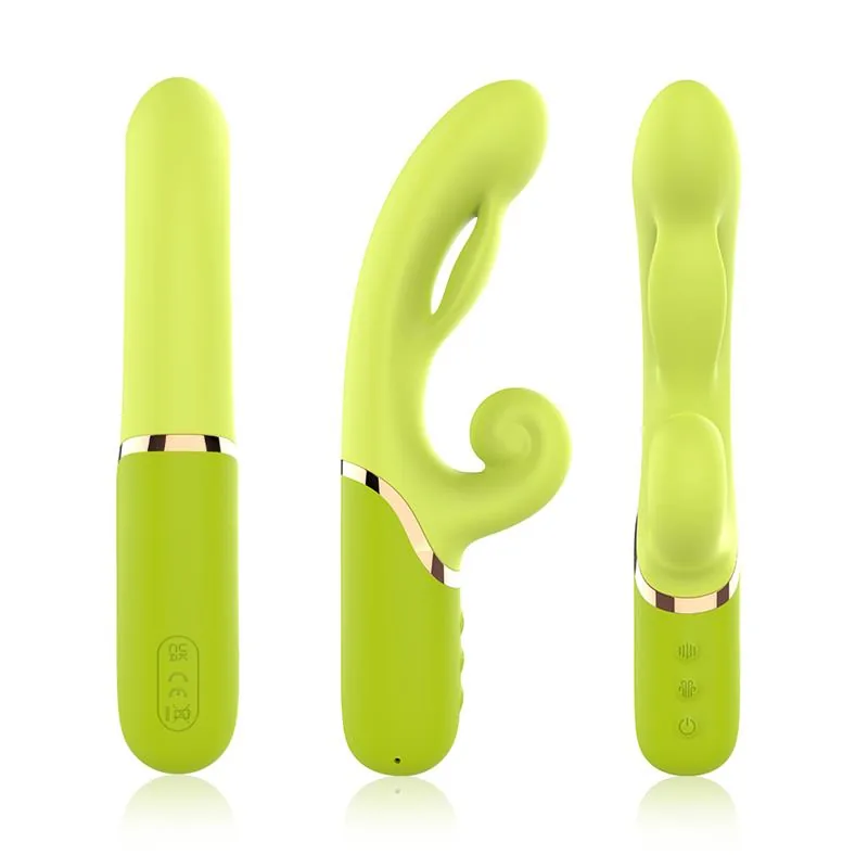 Vibrador com Função de Insuflar Verde Urban Sky — vista 8 de 11