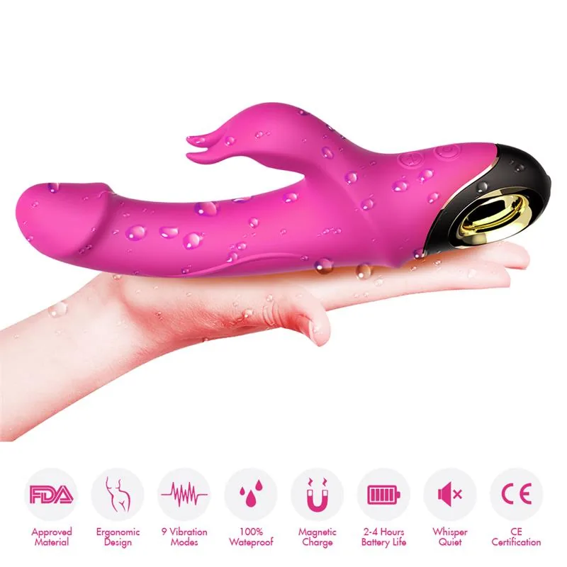 Vibrador com Rotação 360º Rosa Urban Sky — vista 10 de 13