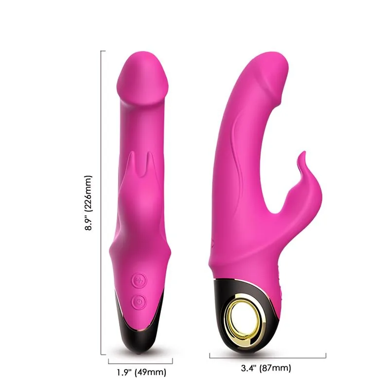 Vibrador com Rotação 360º Rosa Urban Sky — vista 13 de 13