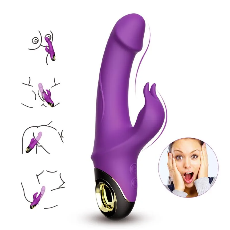 Vibrador com Rotação 360º Roxo Urban Sky — vista 5 de 13