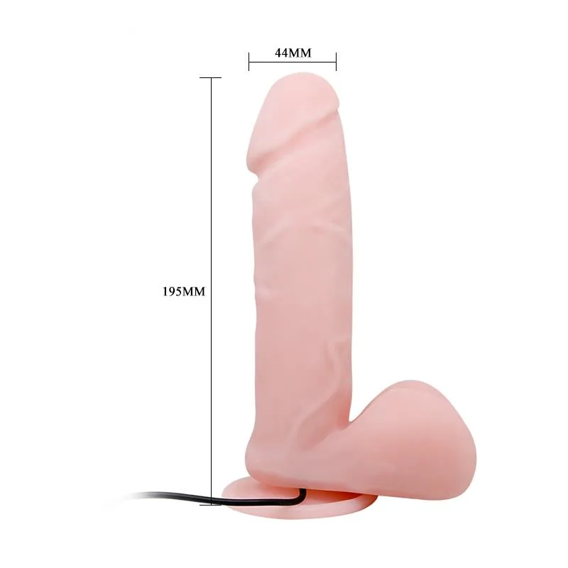 Vibrador com Rotação e Comando à Distância Baile — vista 8 de 8