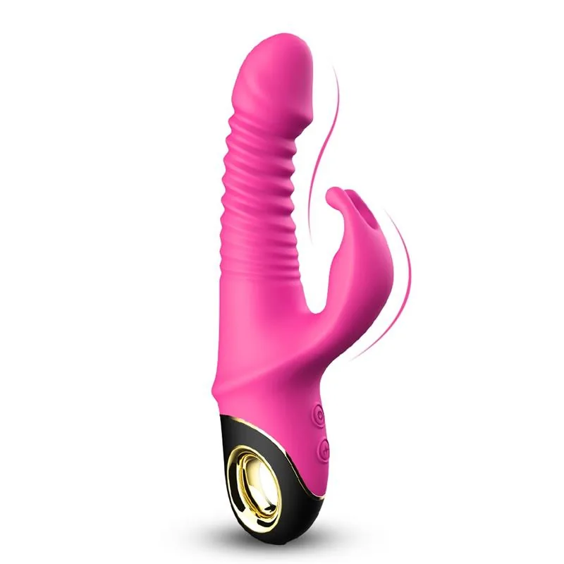 Vibrador com Vaivém e Oscilação 360º Rosa Urban Sky
