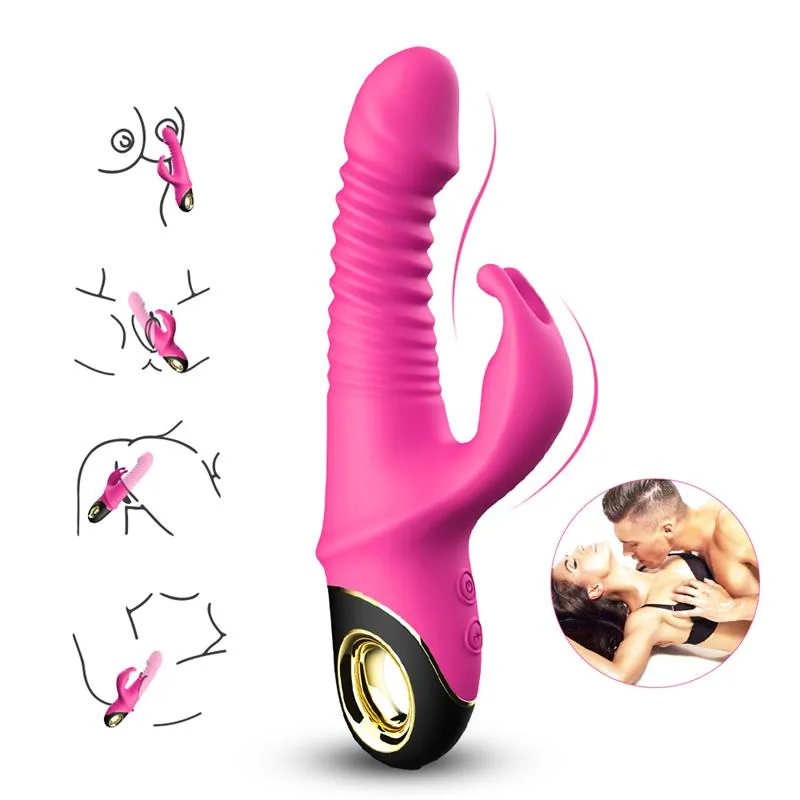 Vibrador com Vaivém e Oscilação 360º Rosa Urban Sky — vista 7 de 10
