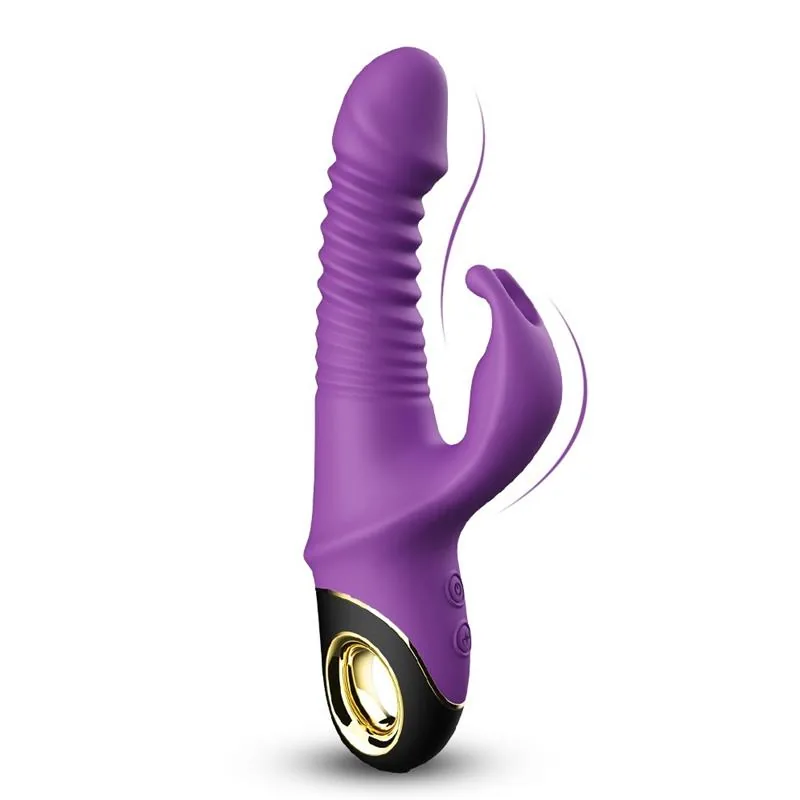 Vibrador com Vaivém e Oscilação 360º Roxo Urban Sky